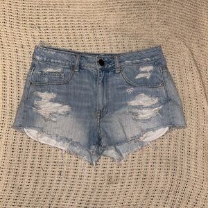 American eagle jean shorts